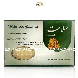 نان مسطح بدون گلوتن سلامت - 400 گرمی