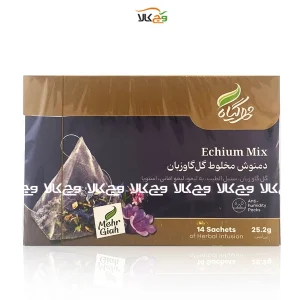 دمنوش مخلوط گل گاوزبان مهرگیاه - 28 گرمی