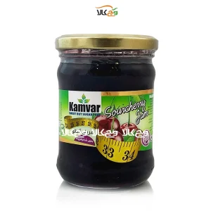 مربا آلبالو بدون شکر و دیابتی کامور - 280 گرمی