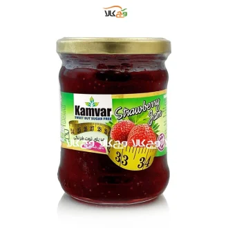 مربا توت فرنگی بدون شکر و دیابتی کامور - 280 گرمی