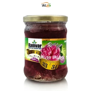 مربا گل محمدی بدون شکر و دیابتی کامور - 280 گرمی