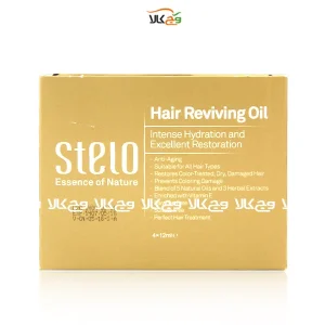 روغن احیا کننده مخصوص موهای خشک، رنگ شده و آسیب دیده استلو - 4 عددی