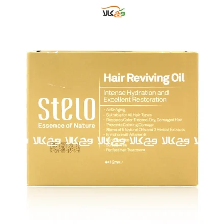 روغن احیا کننده مخصوص موهای خشک، رنگ شده و آسیب دیده استلو - 4 عددی
