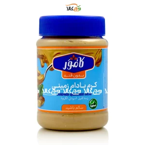 کرم بادام زمینی بدون قند دیابتی رژیمی کامور - 370 گرمی