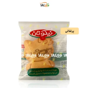 کوکی فانتزی پرتقالی بدون گلوتن نیکونان - 15 گرمی