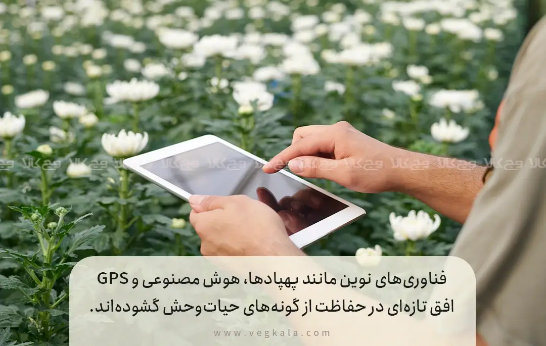 فناوری‌های نوین در حفاظت از گونه‌ها