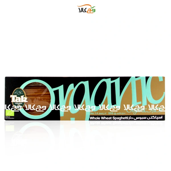 اسپاگتی سبوس دار دیابتی ارگانیک قطر 1/4 تک ماکارون - 500 گرم اسپاگتی سبوس دار دیابتی ارگانیک قطر 1/4 تک ماکارون - 500 گرم