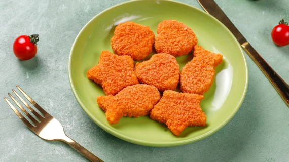 خرید و سفارش ناگت گیاهی مرغ