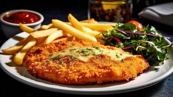 شنیسل گیاهی وگان