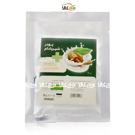پودر شیر بادام (آرد بادام خالص) سالمیتو - 80 گرمی