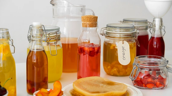 جادوی طعم با سرکههای تخمیری طبیعی انتخابی سالم برای سبک زندگی سلامت