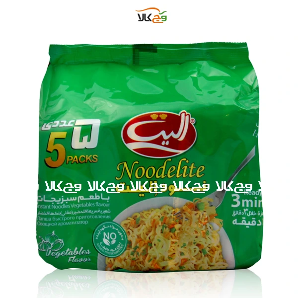 نودالیت سبزیجات الیت - پک 5 عددی