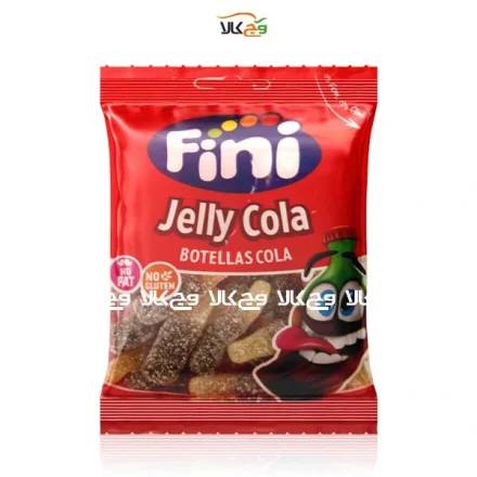 پاستیل نوشابه‌ای شکری بدون گلوتن فینی - 90 گرم