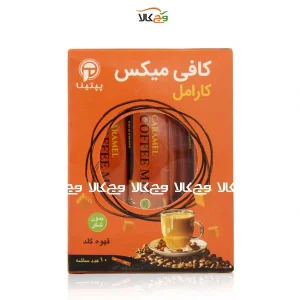 کافی میکس کارامل ساشه‌ای بدون شکر غیر لبنی پپتینا - 10عددی
