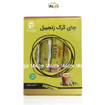 چای کرک زنجبیل بدون شکر غیر لبنی پپتینا - 10عددی